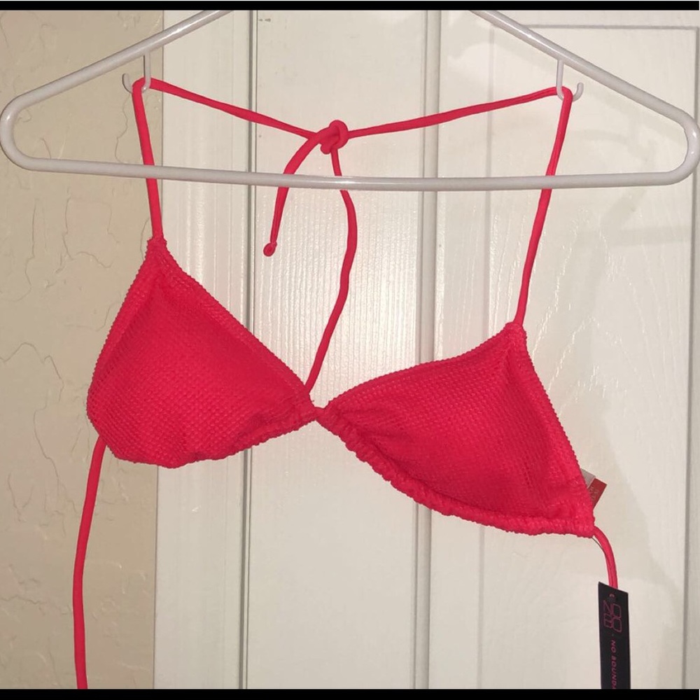 Hot Pink/red bikini top